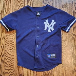 Kids Yankee away Jeter Jersey size Small